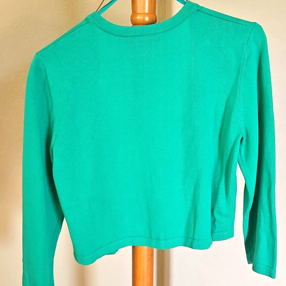 NorthStyle Vibrant Green Shrug, Small - Picture 3 of 5